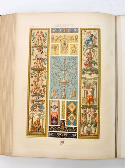 Decorative arts
RACINET (Albert Charles Auguste)
Polychrome...