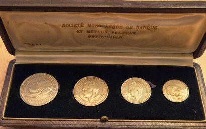MONACO. Rainier III. Coffret de 4 Essais...