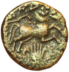 Pictons. Statere with hand. Electrum. Series...