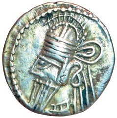 Osroes II. 190-191. Drachma. Ecbatane. A/...