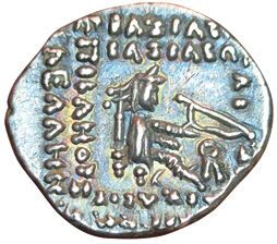 Phraates IV. Drachma. Rhagai. A/ Diademed...