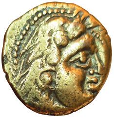Pictons. Statere with hand. Electrum. Series...
