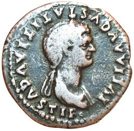 Julia Titi (Wife of Titus). Denarius. R/...