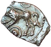 Rutene. Drachma with wild boar and small...