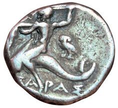 Calabria. Taranto. 281-240 B.C. Statere....