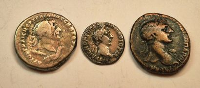 Rome. Provinces. Trajan. 3 coins: Seleucia...