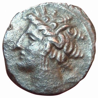 Set of 2 coins: 
Unit (AE). Circa 400-350...