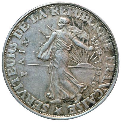 Module de 20 Francs. Clemenceau, Poincaré,...