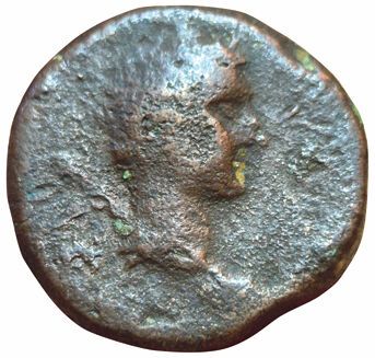 Mauretania. Juba II. Bronze unit. A/ REX...