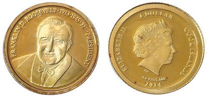 Miscellaneous. Lot of 2 Roosevelt mini coins...