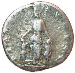 Matidia (Niece of Trajan). Denarius. R/ PIETAS...