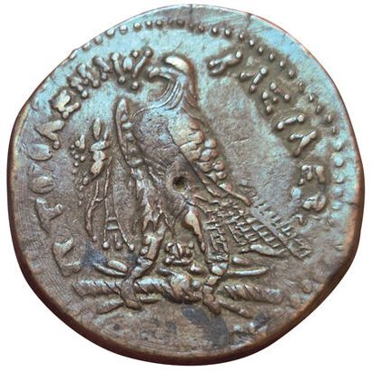 Ptolemy IV Philopator. Tetrobole (AE). Alexandria....