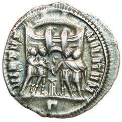 Galerius Maximian. 293-311. Argenteus. R/...