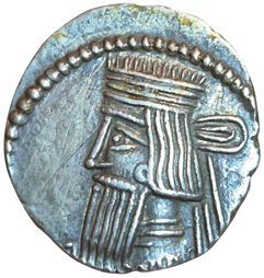 Artaban III. 80-90. Drachma. Ecbatane. A/...