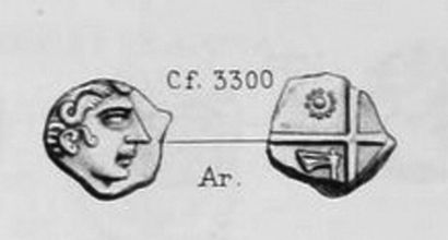 Uncertain/ Nitiobroges/Petrocores. Drachma...