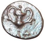 Lot of 2 coins:
- Calabria. Taranto. 280-228...