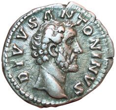 Antoninus the Pious. Posthumous denarius....