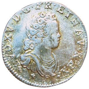 Louis XV. Dixième d'écu Vertugadin, «à l'écu...