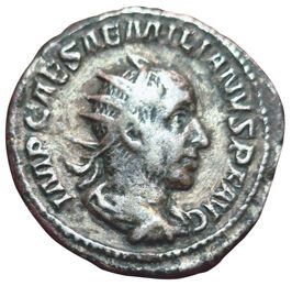 Emilian. 253. Antoninian. R/ IOVI CONSERVAT....