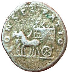 Marciane (Trajan's sister). Posthumous denarius....