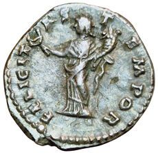 Geta. 212. Denier. Laodicea. R/ FELICITAS...