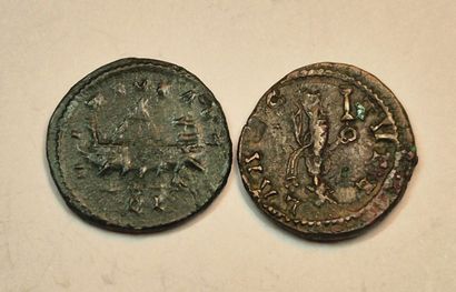 Lot of 2 Antoninians: Allectus (VIRTVS AVG,...
