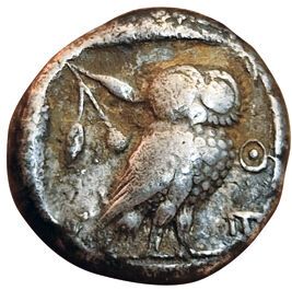 Athens. Archaic period. 500-480 B.C. Tetradrachma....