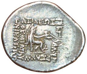 Gotarzes I. 91-87 B.C. Drachma. Rhagai. A/...