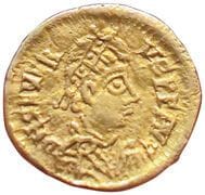 Visigoths. Tremissis. In the name of Severus...
