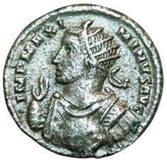 Maximin II Daia. 305-313. Argenteus de billon....