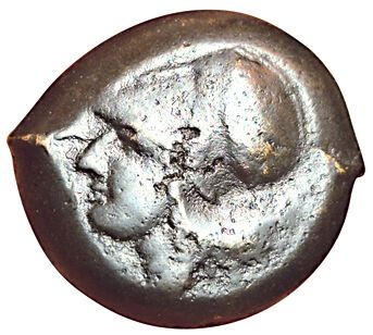 Syracuse. 405-367. AE Drachma or Litra. A/...