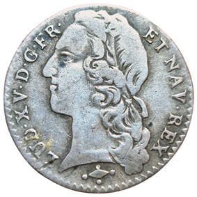 Louis XV. Dixième d'écu au Bandeau. 1750...