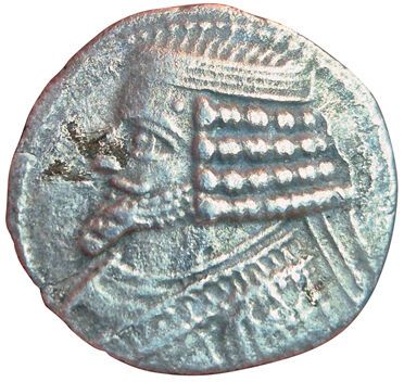 Phraates IV. 38-2 B.C. Tetradrachme. Seleucie...