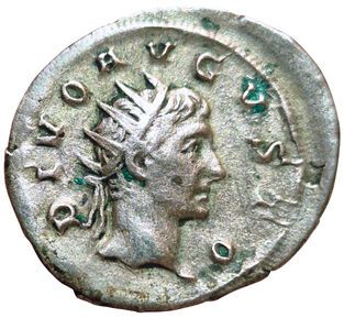 Augustus. Antoninian. DIVO AVGVSTO. R/ CONSECRATIO....