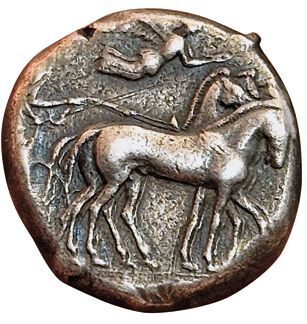 Syracuse. 2nd democracy. 466-406 B.C. Tetradrachma....