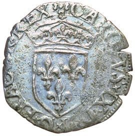 Charles IX. 1560-1574. Sol Parisis, 1er type....