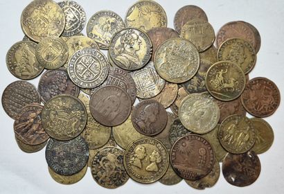 Lot of 58 Royal, Nuremberg and other copper...