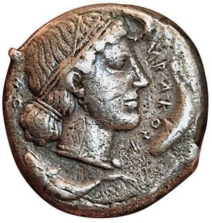 Syracuse. 2nd democracy. 466-406 B.C. Tetradrachma....