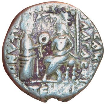 Vologese IV. 147-191. Tetradrachme. Seleucie...