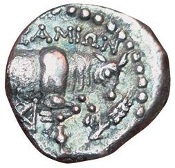 Ionia. Samos. 210-185 B.C. Drachma. A/ Lion...