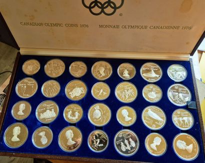 CANADA. Coffret XXIe Olympiade de Montreal....