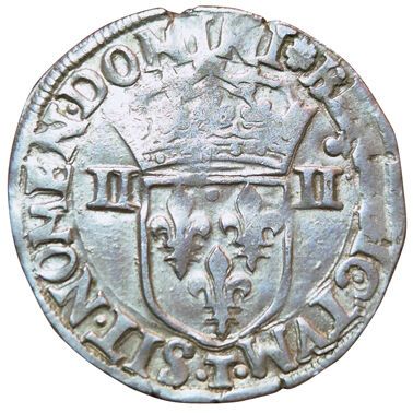 Charles X. 1589-1590. Quart d'écu 1590 T....
