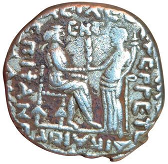 Vardanes I. 38-46. Tetradrachme. Seleucie...