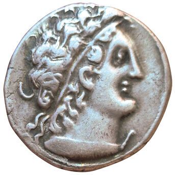 Ptolemy X Alexander I. 107-88 B.C. Tetradrachma....