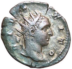 Titus. Antoninian. DIVO TITO. R/ CONSECRATIO....