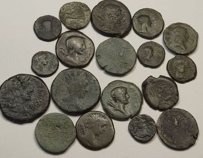 Mauretanie. Lot of 18 various bronzes. Various...