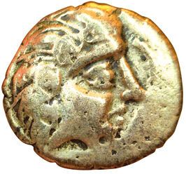 Pictons. Statere with hand. Electrum. Series...