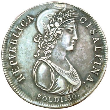 Italie. République Cisalpine. 30 Soldi An...