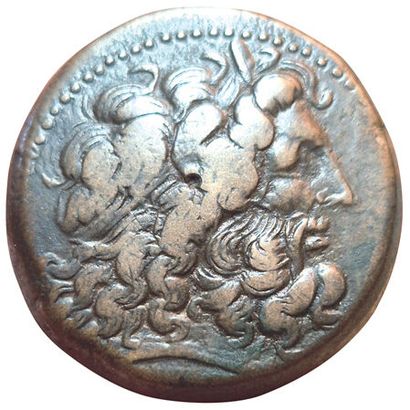 Ptolemy IV Philopator. Tetrobole (AE). Alexandria....