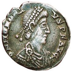 Arcadius. 383-408. Silique. Rome. R/ VIRTVS...